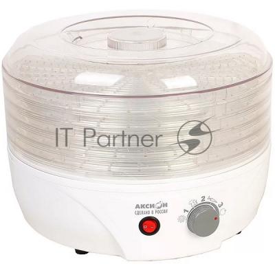 Сушка для фруктов и овощей Аксион Т 33 5под. 190Вт белый