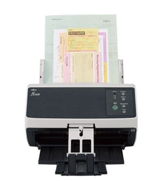 Сканер Fujitsu scanner fi-8150 уровня рабочей группы, 50 стр/мин, 100 изобр/мин, А4, двустороннее устройство АПД, USB 3.2, светодиодная подсветка.