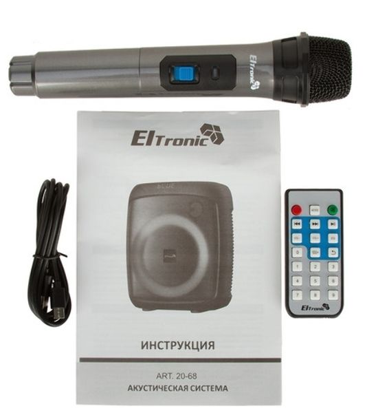 Колонка ELTRONIC 08" (20-82 HOME SOUND) динамик 6шт/2х8"; 2х4"; 2х1.5" комплект 2 колонки (белая)