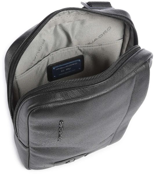 Сумка мужская Piquadro Russel CA3084W137/N черная натур.кожа