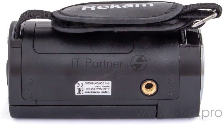 Видеокамера Rekam DVC-360 черный IS el 3" 1080p SDHC+MMC Flash/Flash