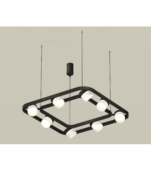 Светильник Ambrella light XB9182154/8 SBK/FR черный песок/белый матовый GX53 (C9182, N8402)