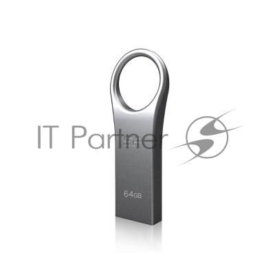 Флешка USB R/W Silicon Power R/W 64Gb Firma F80 SP064Gb,UF2F80V1S USB2.0 серебристый