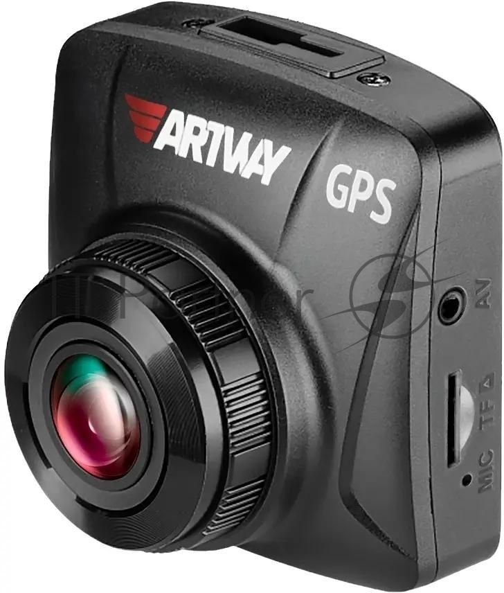 Видеорегистратор Artway AV-397 GPS Compact черный 12Mpix 1080x1920 1080p 170гр. GPS