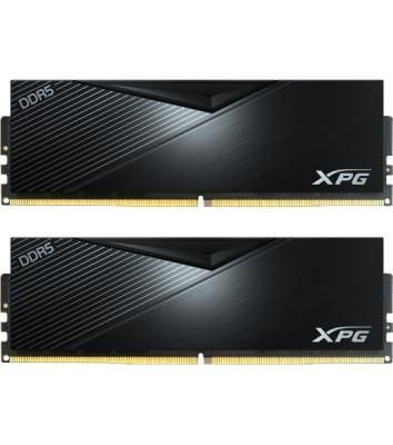 Оперативная память XPG Lancer, DDR5, 64GB (2x32GB), 6400MHz, CL32, DIMM, с радиаторами, черный