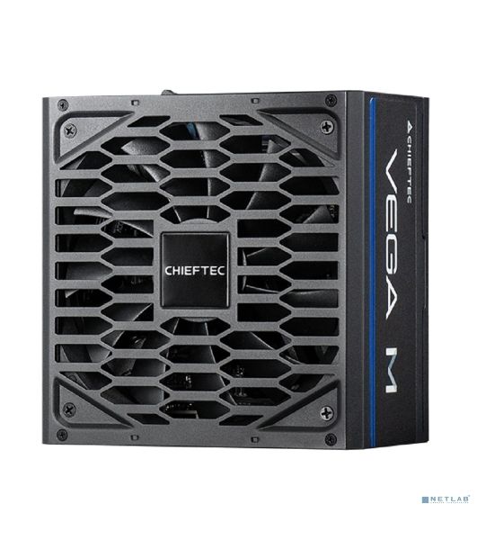 Блок питания Chieftec Vega M PPG-750-C (ATX 3.1, 750W, 80 PLUS GOLD, Active PFC, 135mm fan, Gen5 PCIe, Full Cable Management) Retail