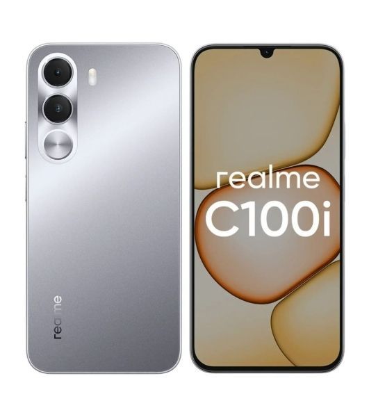 Смартфон Realme C100i RMX5377 4/64Gb серебристый