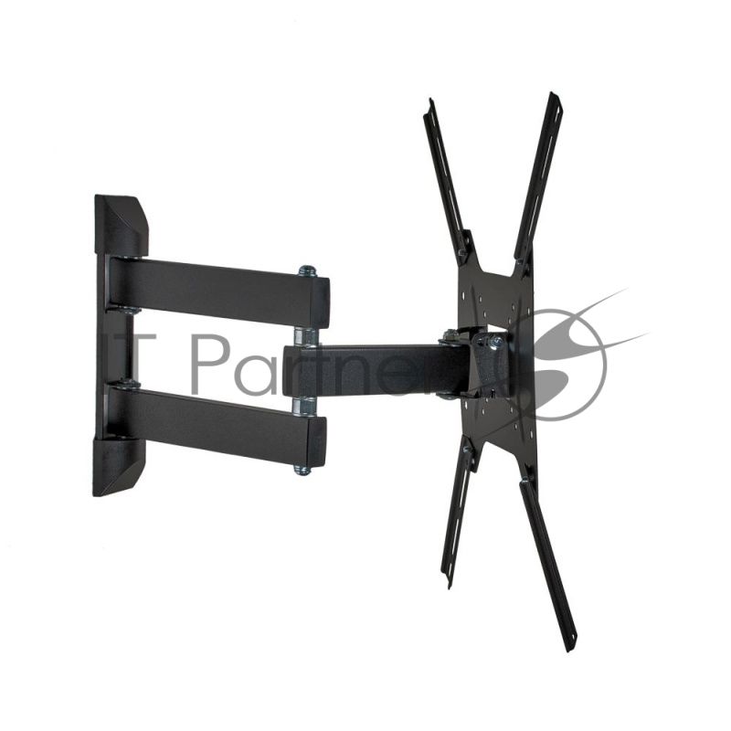 Кронштейн Kromax Optima-404 черный 15"-55" настенный от стены 66.5-444мм наклон +5°/-12° VESA 400х40