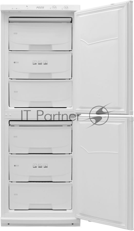 Морозильная камера Pozis FVD-257 серебристый металлопласт, 260л, 6 ящиков