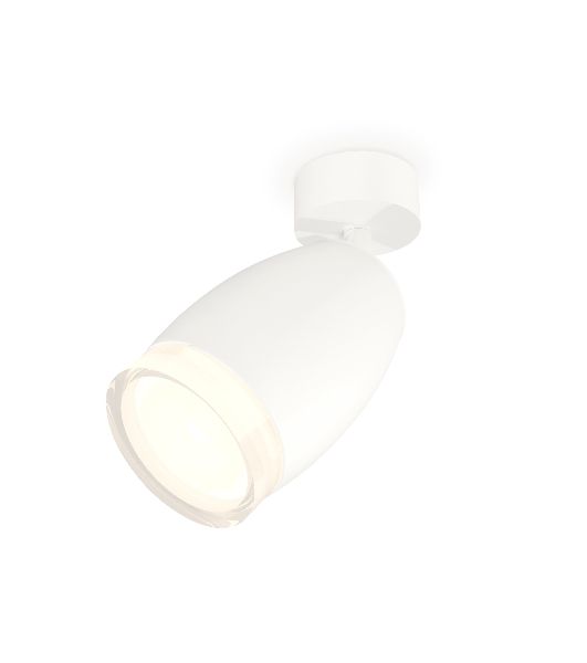 Комплект поворотного светильника Ambrella light XM1122005 SWH/FR/CL белый песок/белый матовый/прозрачный MR16 GU5.3 (A2202, C1122, N7160)