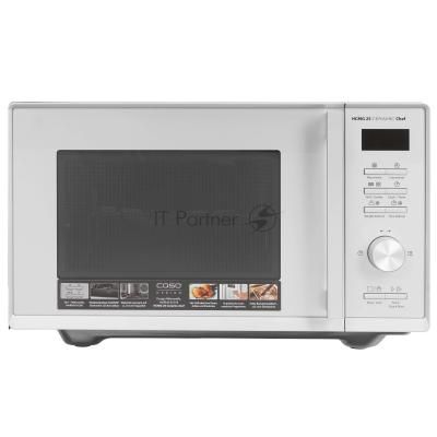 Микроволновая печь CASO HCMG 25 Ceramic Chef серый/черный, 25 л, 900 Вт, переключатели - кнопки