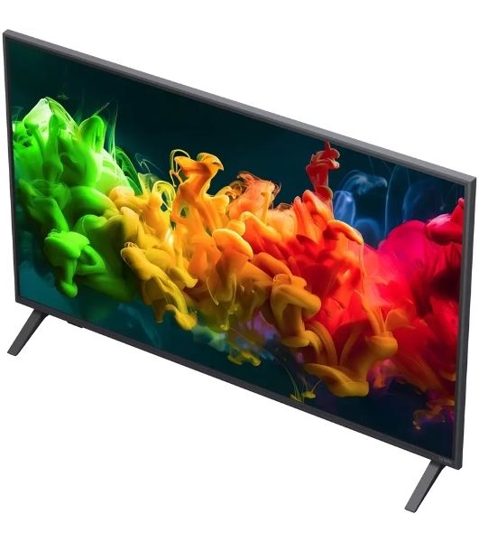 Телевизор LG 43" 43QNED80B6B черный Mini LED UHD 60Hz Smart TV webOS