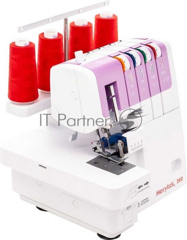Оверлок Merrylock 360 белый