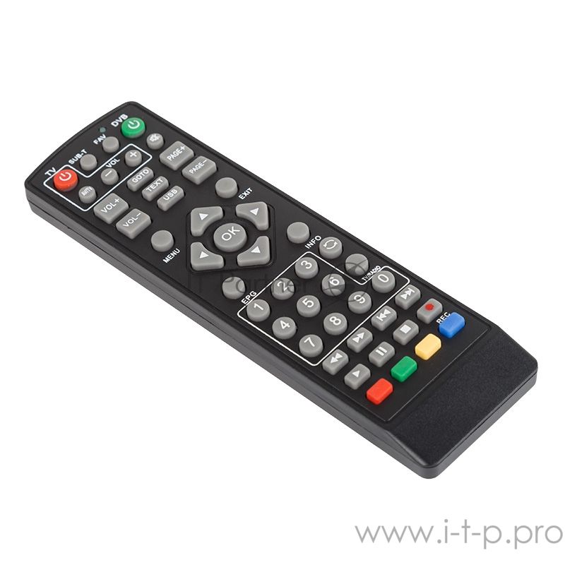Универсальный пульт дистанционного управления Rexant для DVB-T2 (RX-DVB-014)
