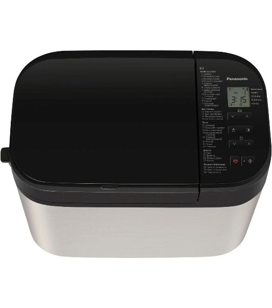 Хлебопечка Panasonic SD-YR2550STS серебристый/черный, 550 Вт, 1.1 кг, 30 программ