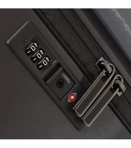 Чемодан Piquadro POP BV4427POP/GR 46x69x27см 67л. 4.43кг. поликарбонат/алюм. серый глянц.