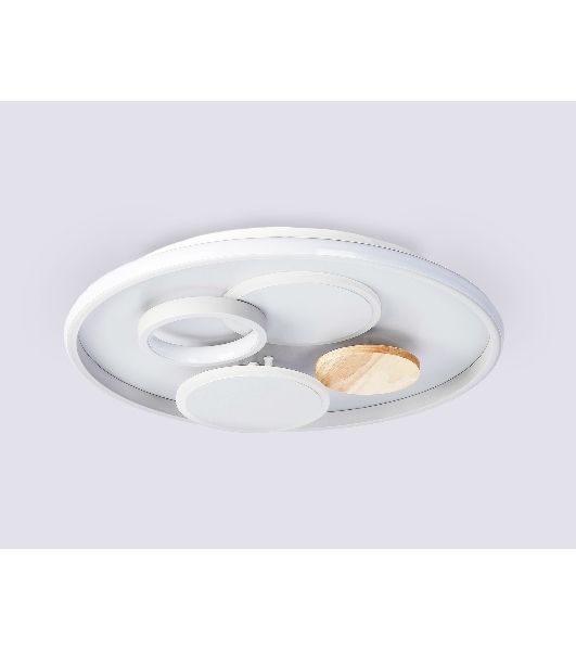 Светильник Ambrella light FL4803 GR серый 3000K-6400K 70W D500*95 (ПДУ ИК)