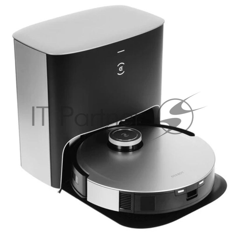 Робот-пылесос Ecovacs Floor Cleaning Robot DEEBOT X1 PLUS (EU версия) черный, 5200 мА*ч Li-Ion, уборка влажная/комбинированная/сухая, пылесборник контейнер 0.38 л