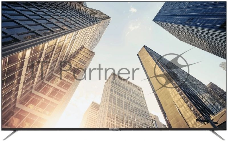 Телевизор SoundMax 55" SM-LED55M03SU черный LED4K