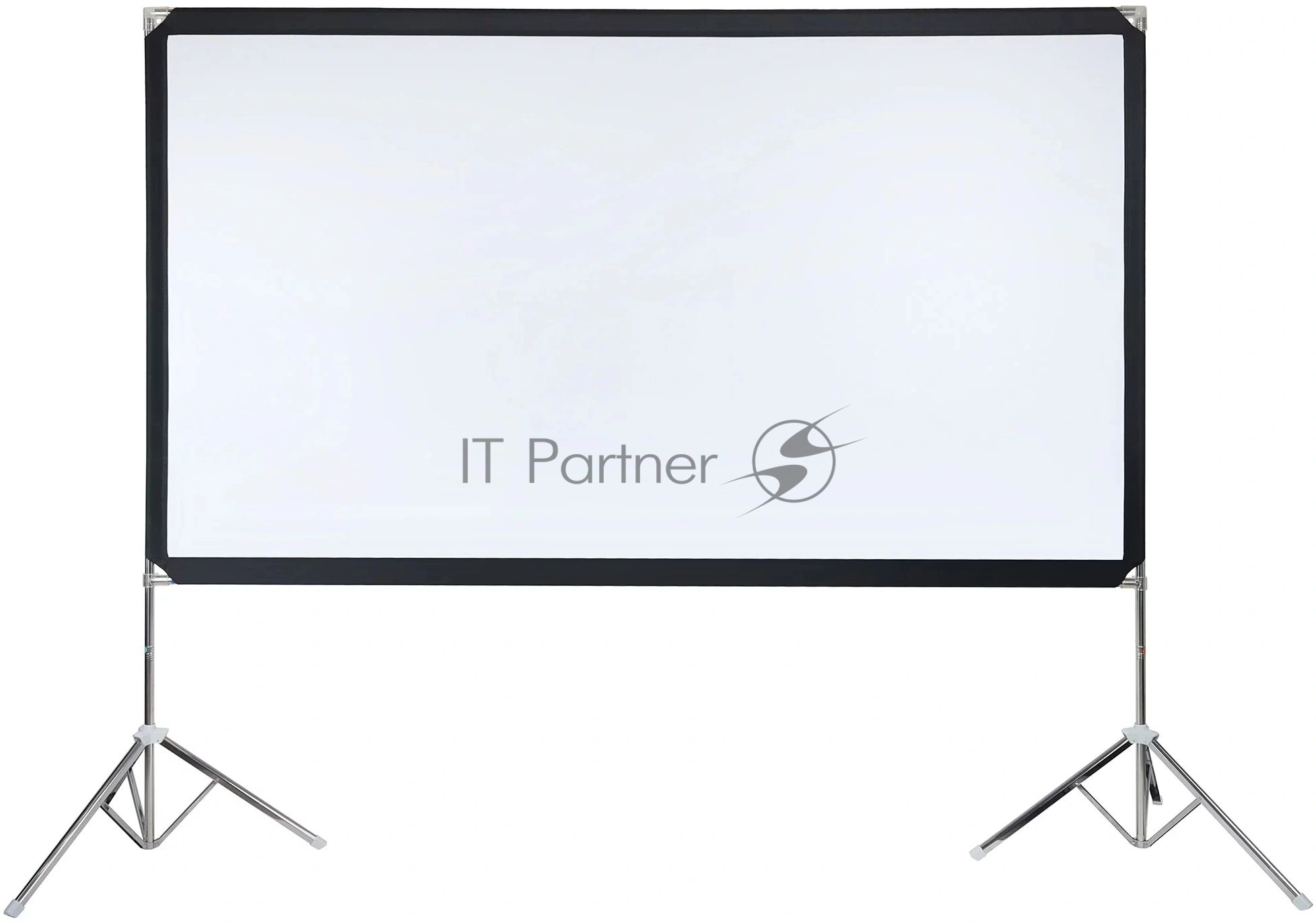 Экран с двойным штативом Lumien LSV-100101 Sky View рабочая область 104х186 см 84" Matte White Nylon