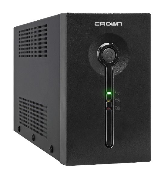Источник бесперебойного питания Crown CMU-SP650COMBO/650 ВА/390 Вт/2 х CEE 7 (евророзетка), 3 x IEC 320 C13 (компьютерная)
