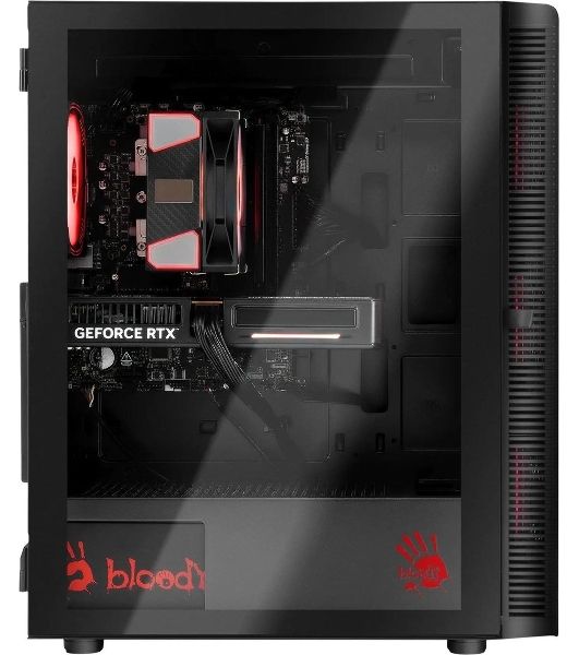 Компьютер Bloody BD-PC CB76T2 TWR i5 14400F (2.5) 32Gb SSD 1Tb RTX 5070 12Gb Windows 11 Home 64 GbitEth 650W черный (RUS) (2141983)