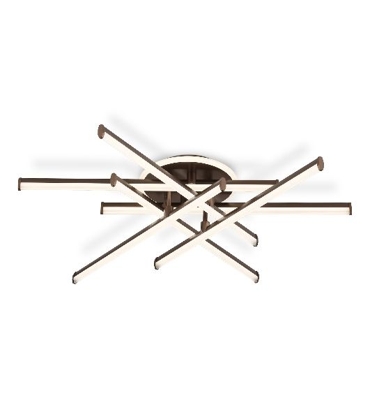 Потолочный светодиодный светильник Ambrella light FL6253 CF кофе 97W 3000K-6400K 805*760*170 (ПДУ ИК)