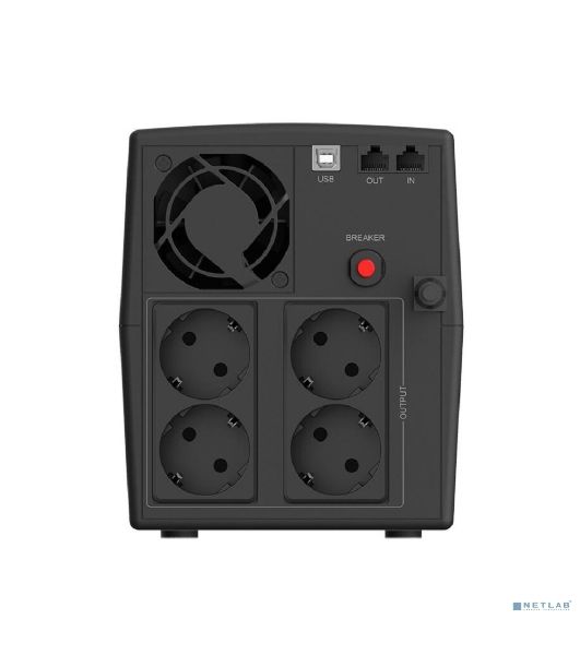 Источник бесперебойного питания CBR QUANTUM QTM-1200C / 1200 ВА / 720 Вт, 6 x IEC 320 C13