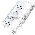 Удлинитель 4х2 м без заземл. 10А IP20 Е-204 АБС-пл. ПВС 2х0.75 UNIVersal 9634266