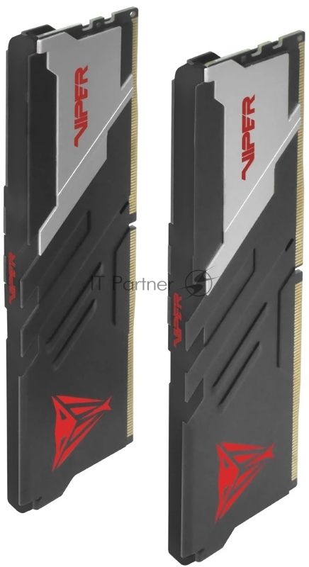 Оперативная память Patriot Viper Venom, DDR5, 64Gb (2x32 Gb), 6000 MHz, CL30, DIMM, радиатор, черный