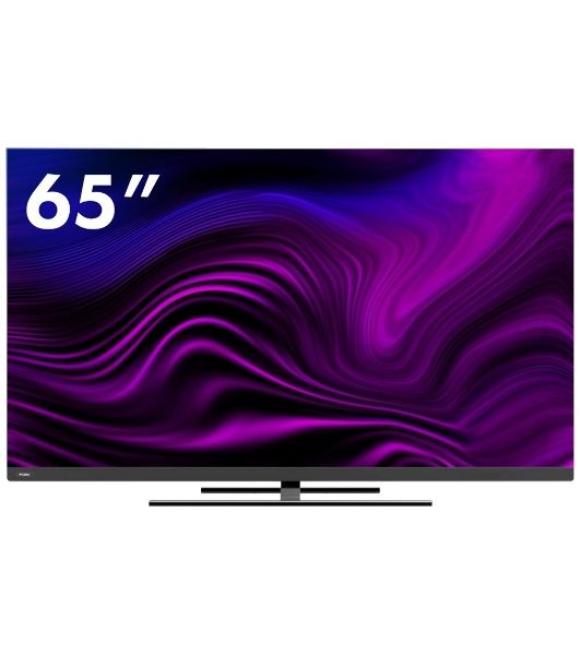 Телевизор Haier 65" AX Pro черный QLED 4K UHD 120Hz Smart TV