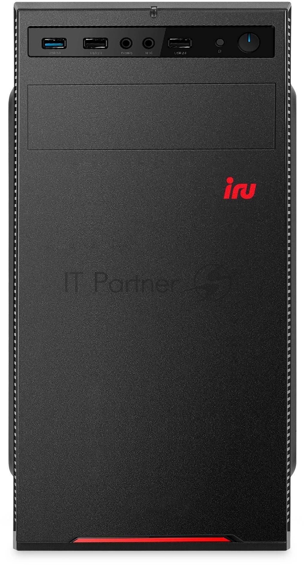 Компьютер IRU Planio 310H6SOP MT i5 14400 (2.5) 16Gb SSD512Gb UHDG 730 без ОС GbitEth 400W черный (RUS) (2197852)