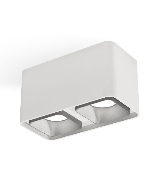 Светильник Ambrella Light XS7850003 SWH/SSL белый песок/серебро песок MR16 GU5.3 (C7850, N7703)