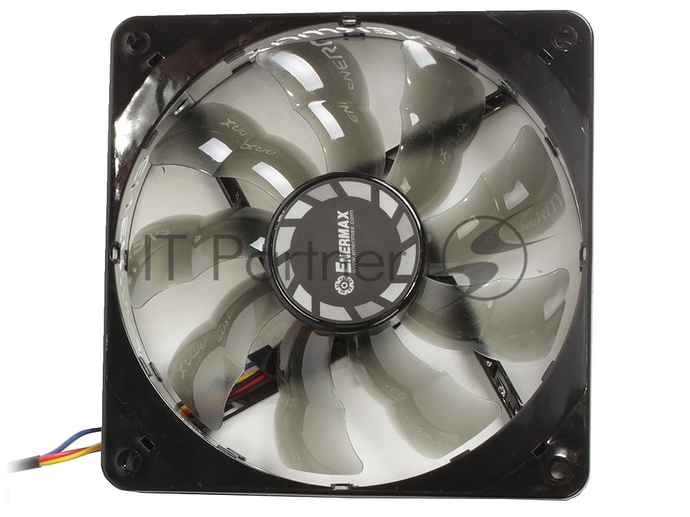 Вентилятор Enermax 12см UCTB12P T.B. Silence PWM 120x120x25, рамка HALO, 500-1500 об/мин, 8-18 дба, 45,04-121,05 м3/ч, адаптер 3P к 4P