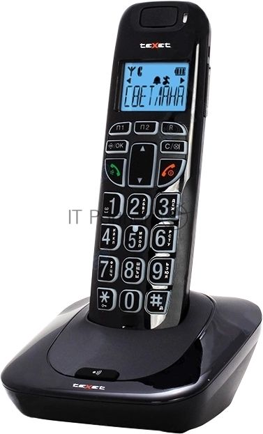Радиотелефон teXet TX-D7505A черный