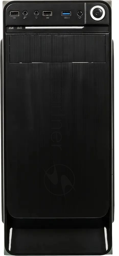 Компьютерный корпус Accord E-01 черный без БП ATX 1x80mm 1x92mm 2x120mm 2xUSB2.0 1xUSB3.0 audio