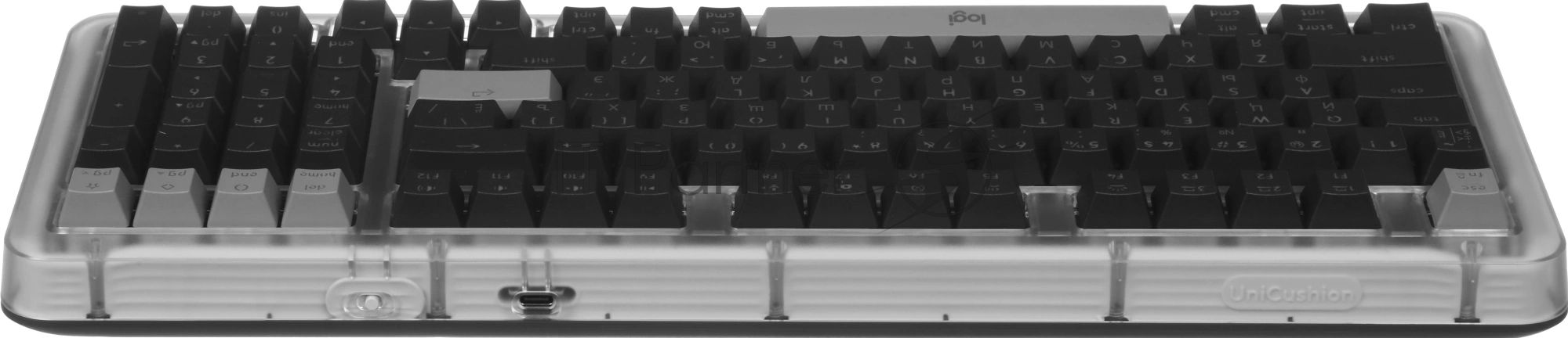 Клавиатура Logitech Alto Keys K98M беспроводная, Bluetooth, радиоканал, серый