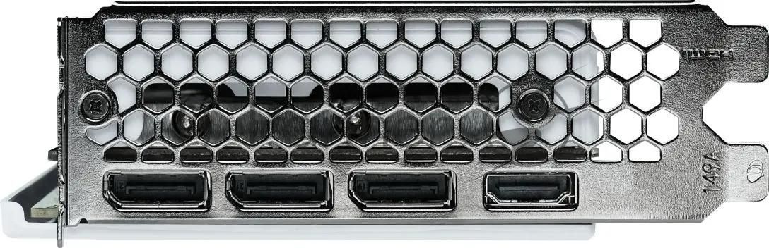 Видеокарта Palit GeForce RTX 5070 WHITE OC, 12 GB GDDR7, 192 bit, 3xDisplayPort, HDMI, GPU 2325 MHz