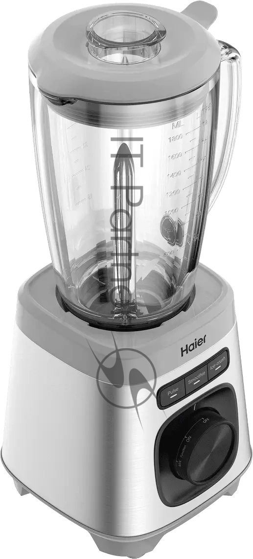 Блендер стационарный Haier HB-502 серебристый, 1200 Вт, 1 скорость