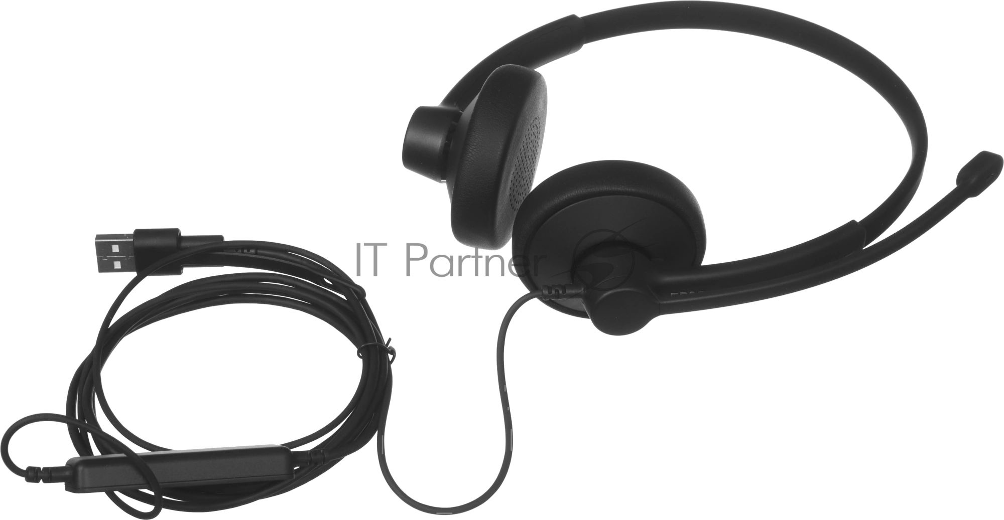 Гарнитура EPOS Impact 100 UC Stereo чёрный, проводная, USB / USB-C