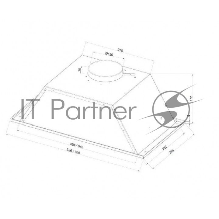 Вытяжка встр. Schaub Lorenz SLD ES5220