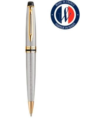 Ручка шариковая Waterman Expert 3 (CWS0952000) Stainless Steel GT M, синие чернила, подарочная коробка