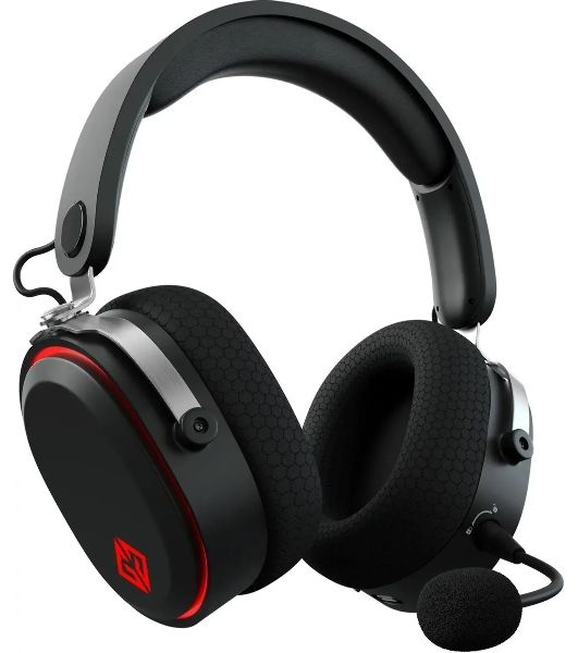 Беспроводные/проводные наушники GMNG GG-HS405W черный, полноразмерные, Bluetooth + радиоканал + проводной, до 40 ч