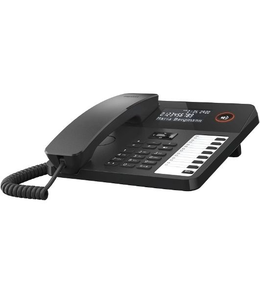 Телефон проводной Gigaset DESK600 черный