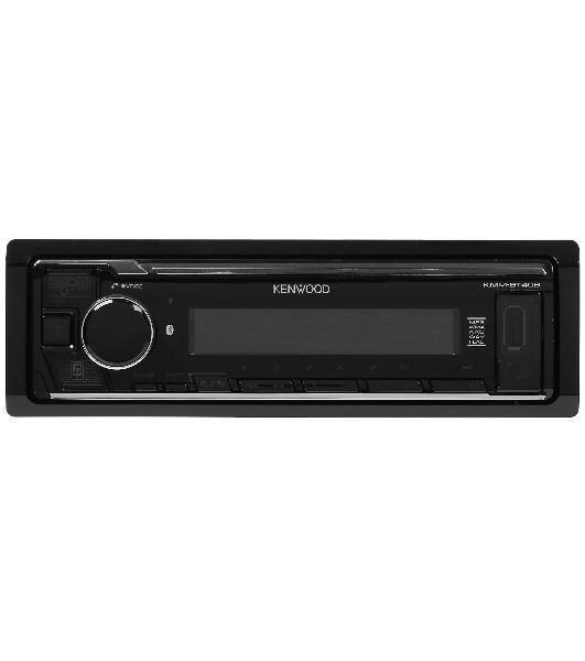 Автомагнитола Kenwood KMM-BT408, 1 DIN, Bluetooth, USB Type-A, AUX, съёмная панель