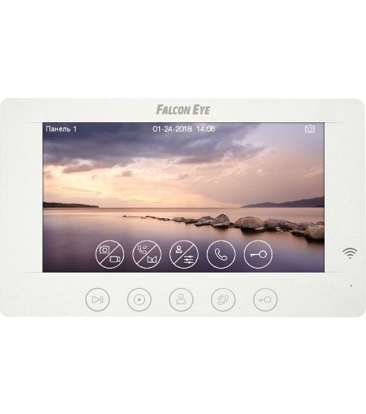 Видеодомофон Falcon Eye Cosmo HD Wi-Fi белый