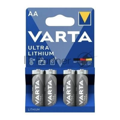 Элемент питания VARTA LITHIUM/ULTRA LITHIUIM AA бл. 4