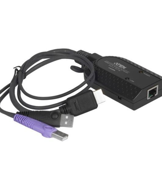 Переключатель ATEN USB HDMI Virtual Media KVM Adapter Cable (Support Smart Card Reader and Audio De-Embedder)