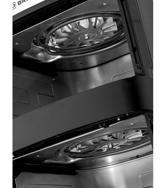 Аэрогриль BRAYER 2051BR черный, 2800 Вт, 13 л, сенсор, 10 программ