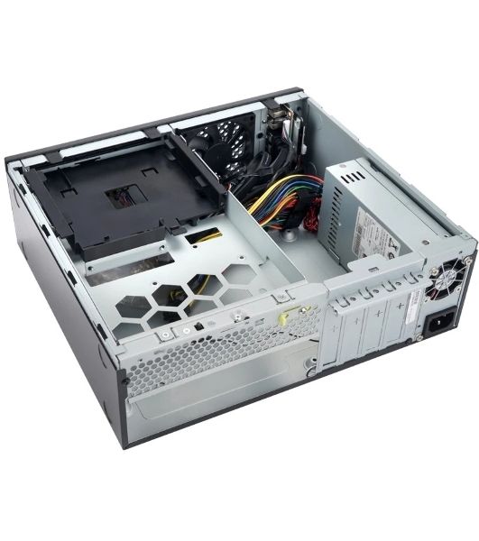 Компьютерный корпус Slim Desktop INWIN CJ708BL IP-S265AU7-2 80plus Bronze, U3*2+U2*2+A(HD)+TYPE 3.1C + FAN 80*15мм + intrusion switch INWIN Slim Case